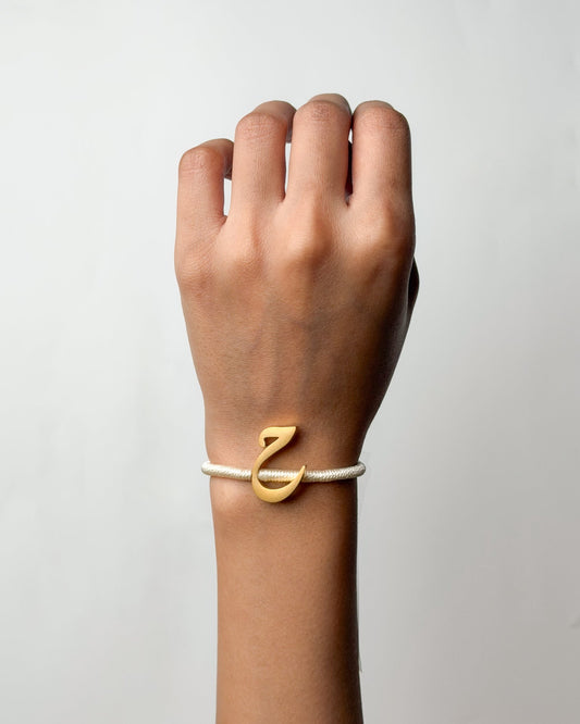 String Letter Bracelet ح