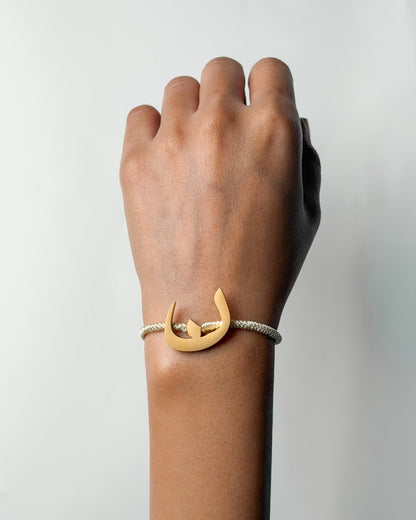 String Letter Bracelet ن