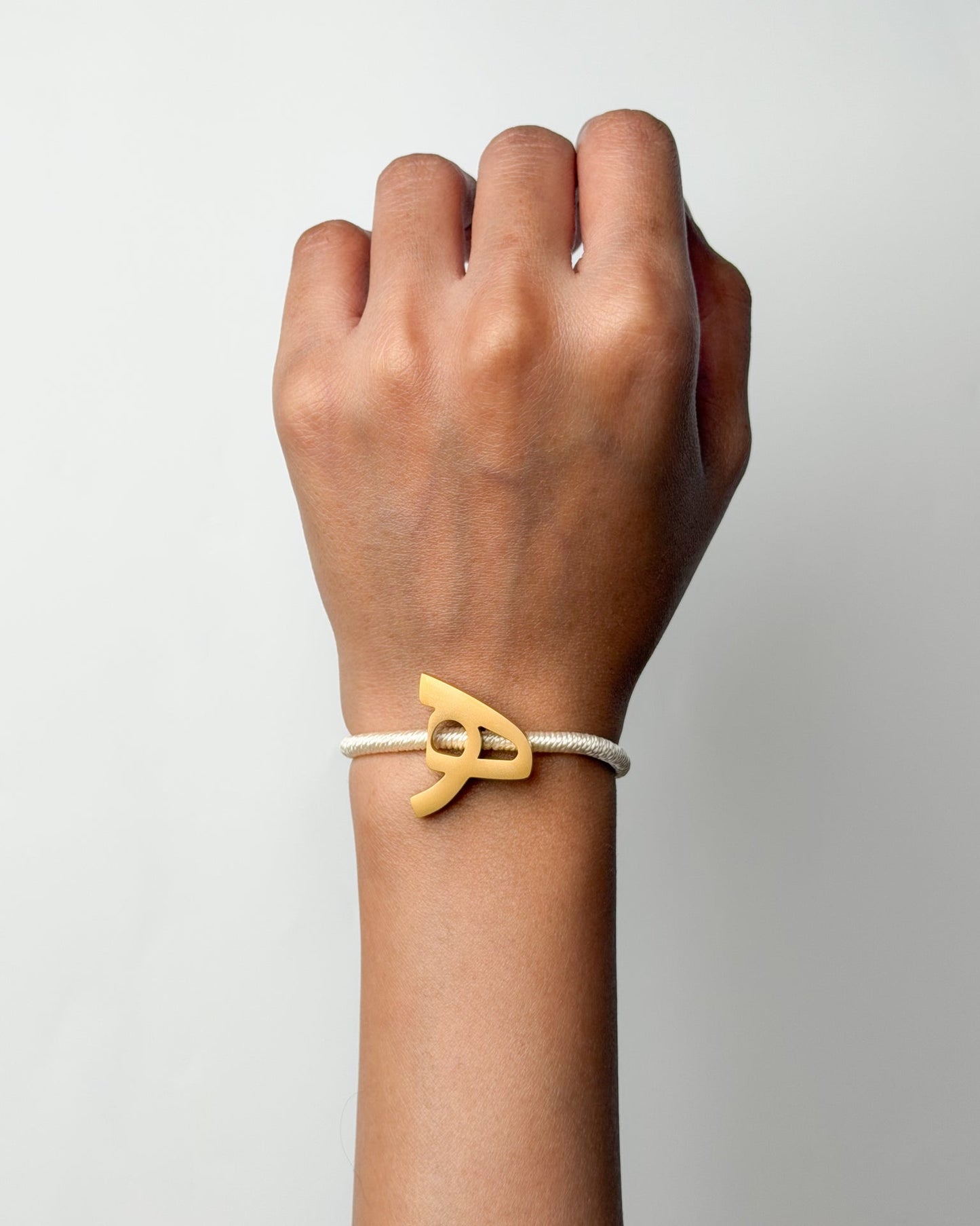 String Letter Bracelet ھ