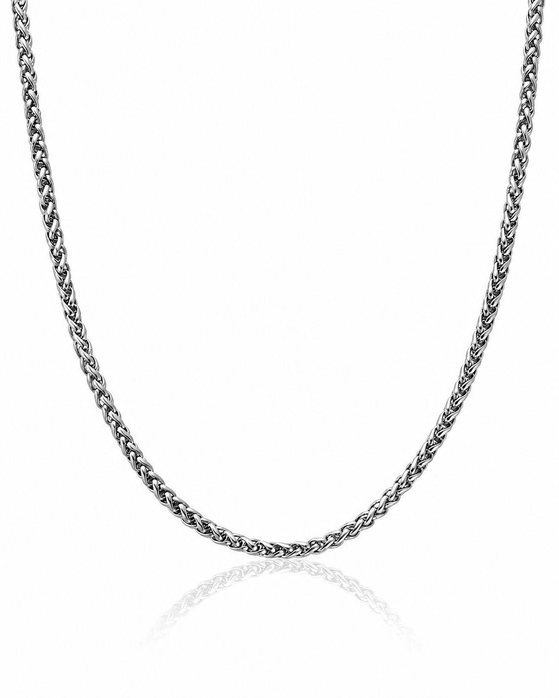 Wheat Chain (Silver) 3mm