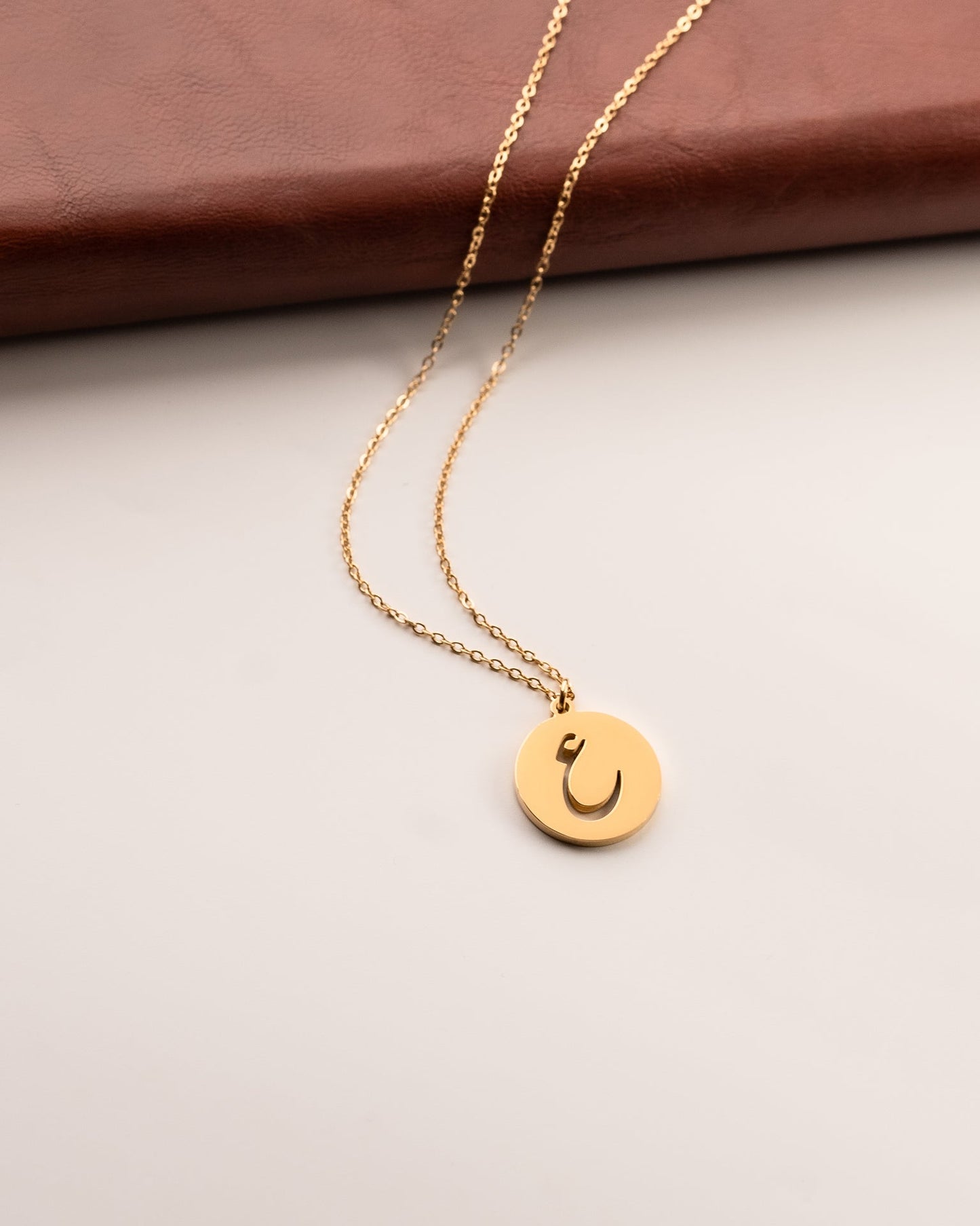Arabic Letter Necklace ع