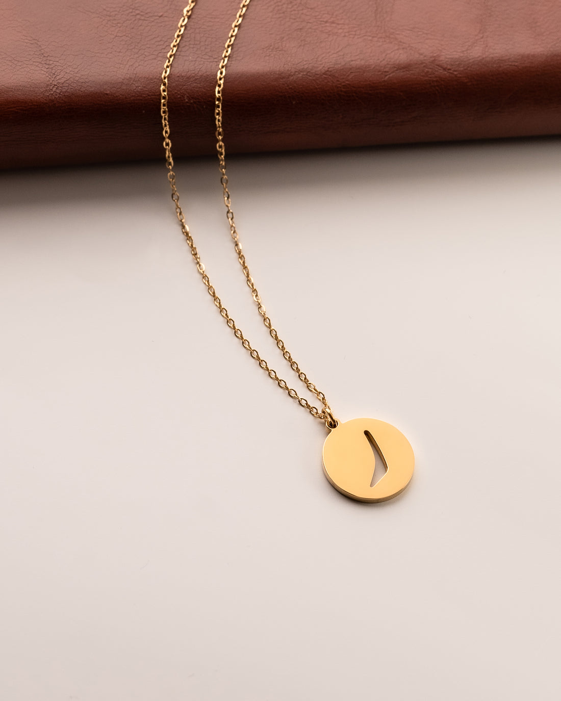Initial Necklace ر