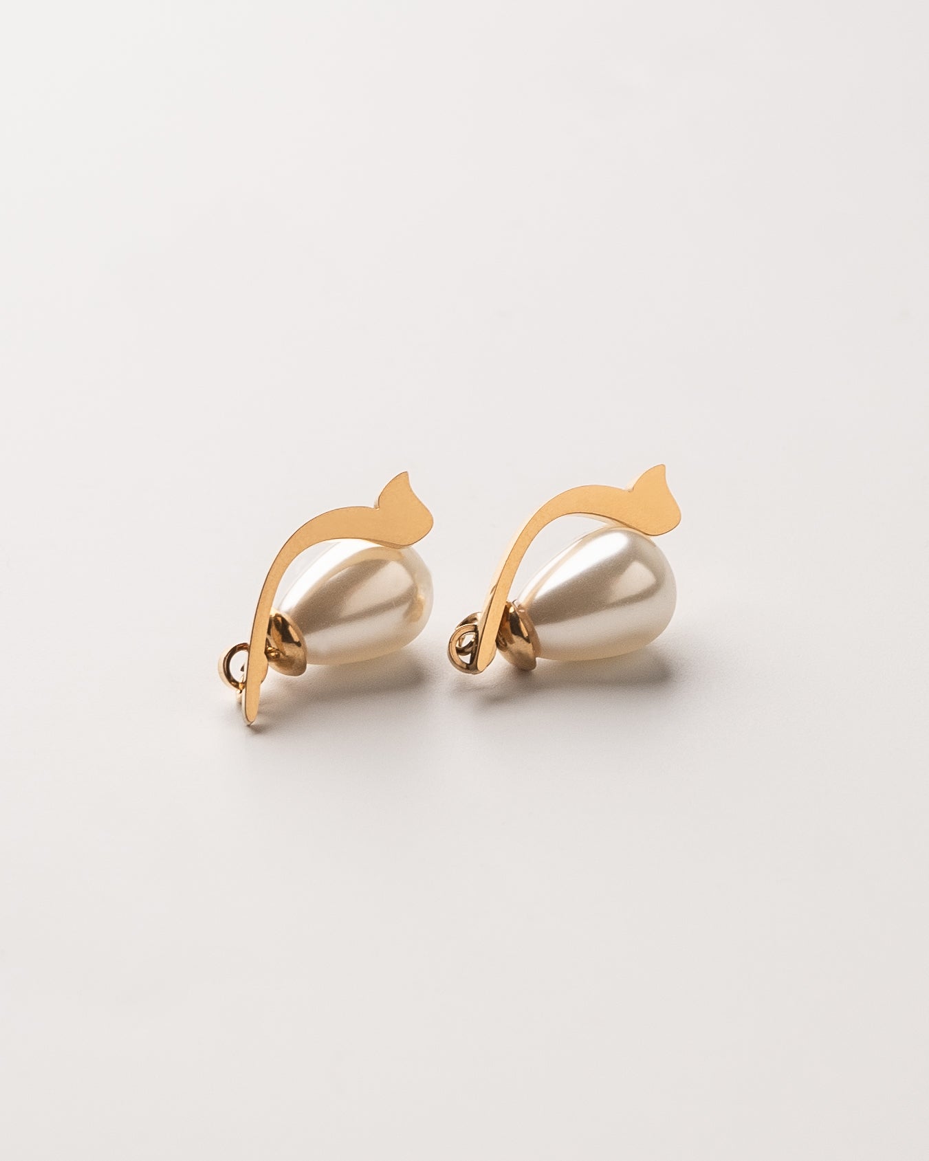 Calligraphed Letter Earrings م