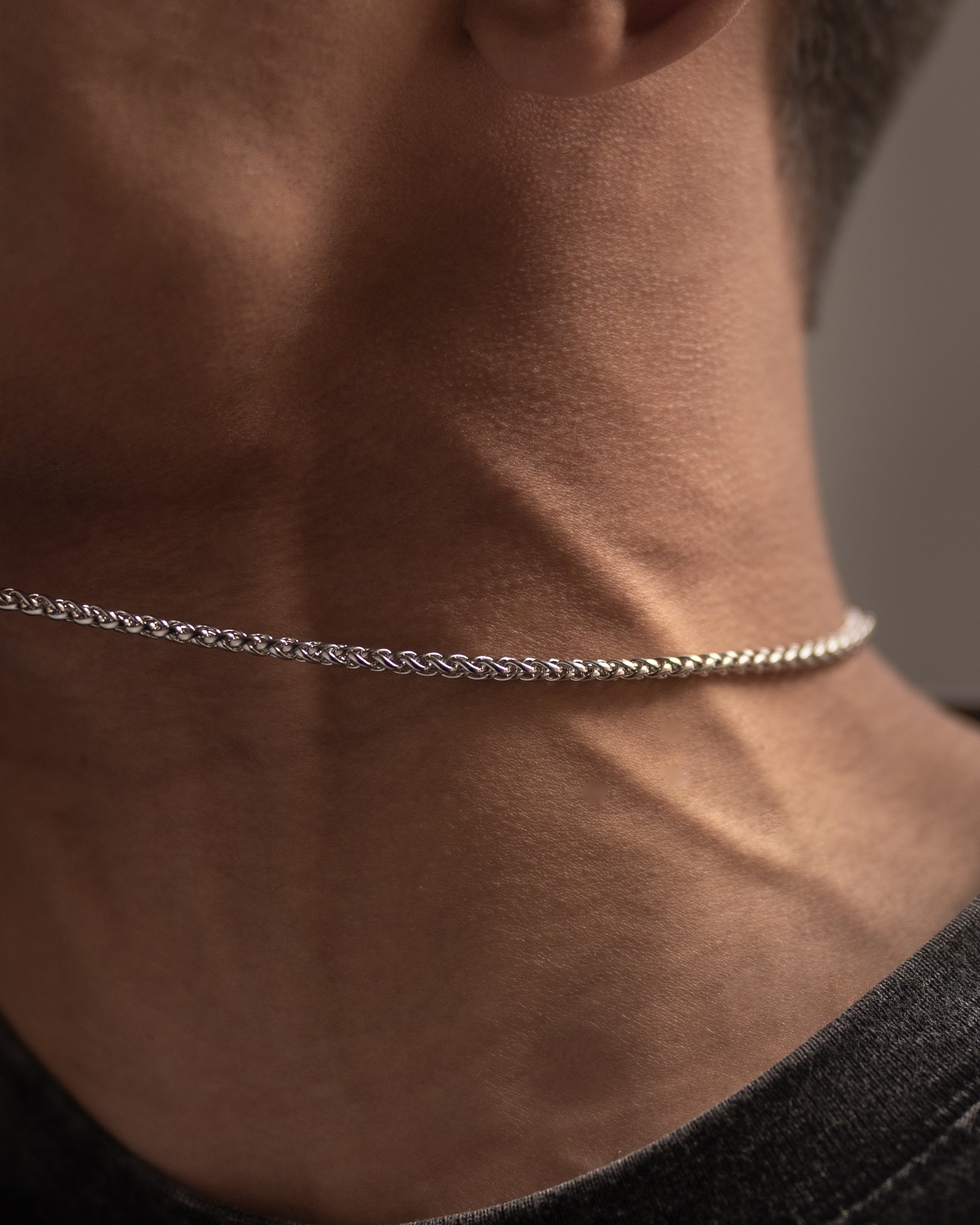Wheat Chain (Silver) 3mm