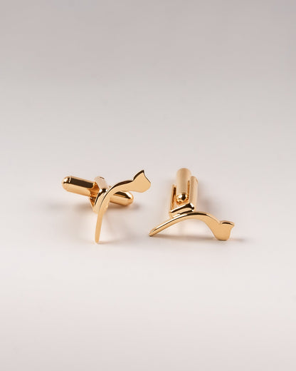 Calligraphed Arabic Letter Cufflinks