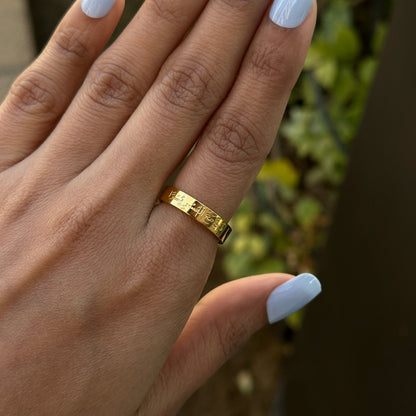 With Hardship Comes Ease Ring